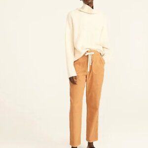 J. Crew Tie-waist camp pant in garment-dyed corduroy Size XS